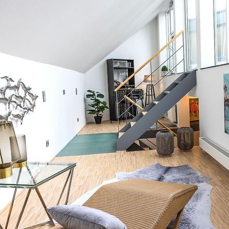 Luxus Wellness Loft - 245Qm - Designwohnen Im Zentrum Gütersloh Exteriér fotografie
