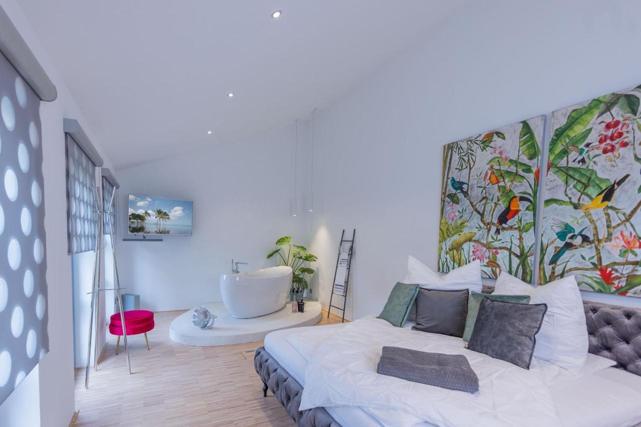 Luxus Wellness Loft - 245Qm - Designwohnen Im Zentrum Gütersloh Exteriér fotografie