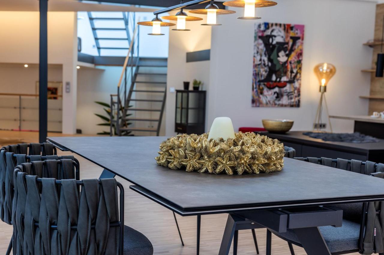 Luxus Wellness Loft - 245Qm - Designwohnen Im Zentrum Gütersloh Exteriér fotografie