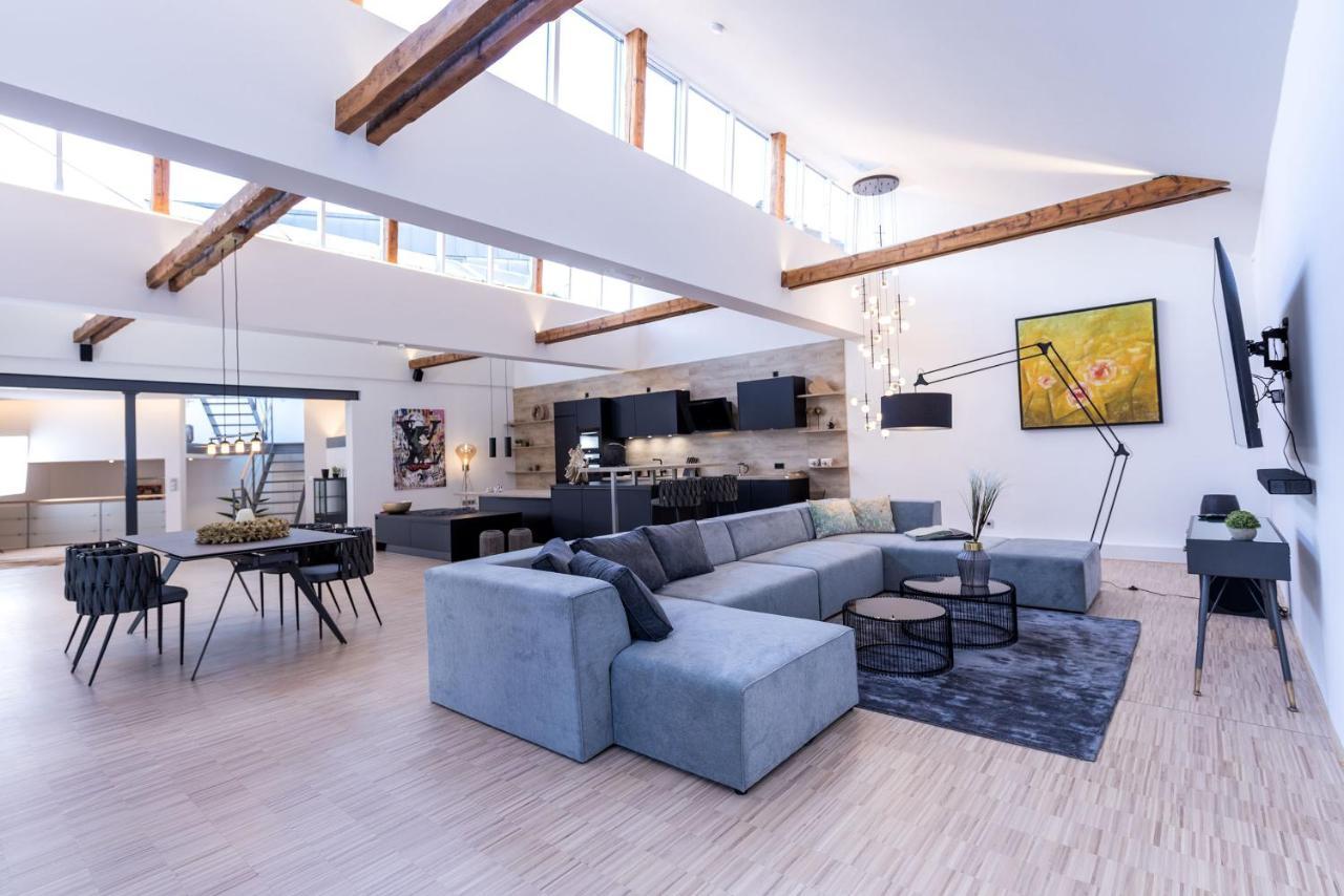 Luxus Wellness Loft - 245Qm - Designwohnen Im Zentrum Gütersloh Exteriér fotografie