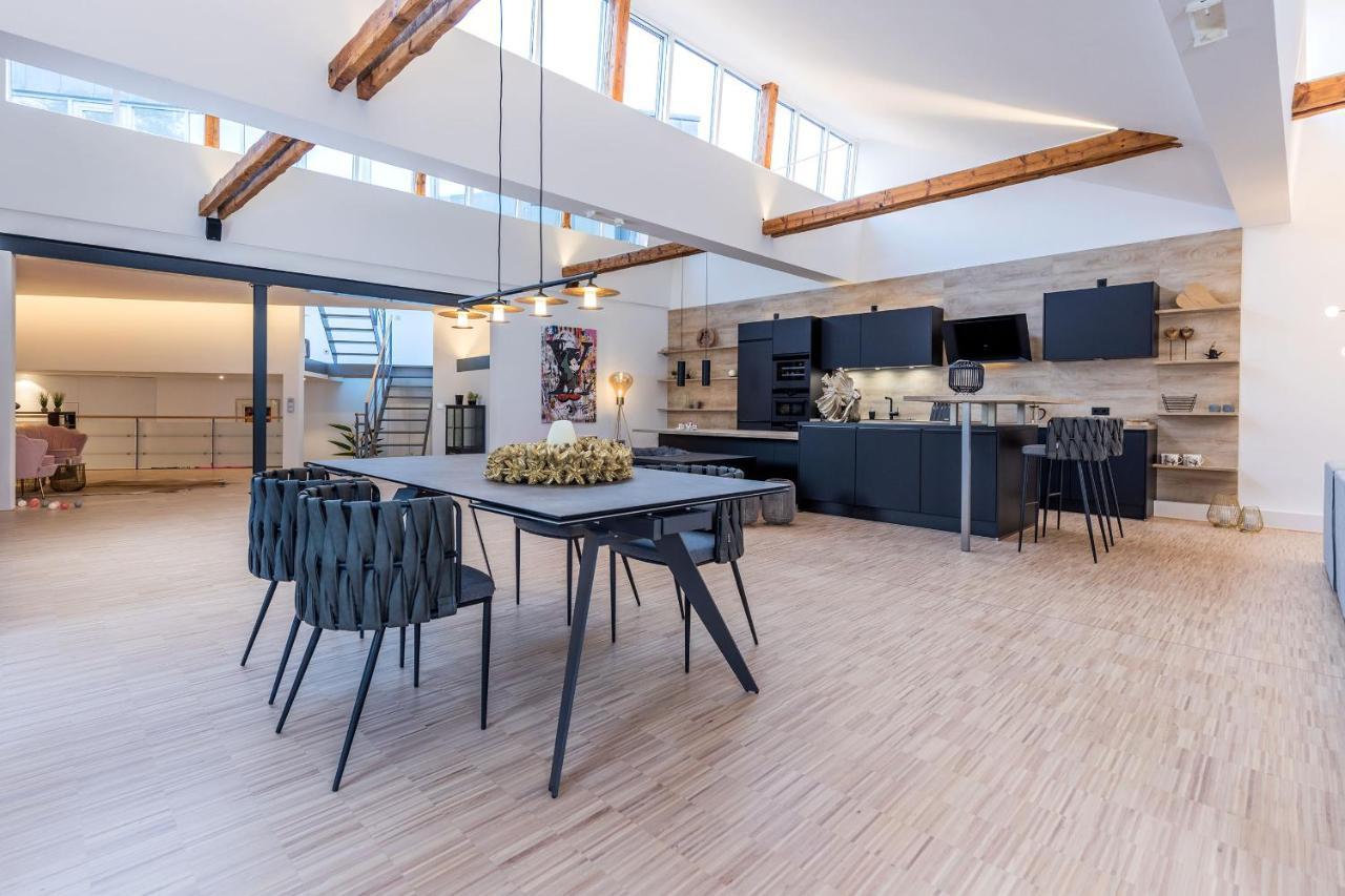 Luxus Wellness Loft - 245Qm - Designwohnen Im Zentrum Gütersloh Exteriér fotografie