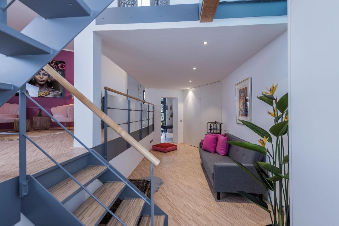 Luxus Wellness Loft - 245Qm - Designwohnen Im Zentrum Gütersloh Exteriér fotografie