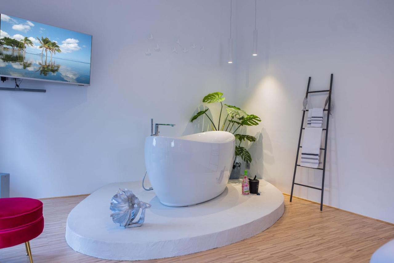Luxus Wellness Loft - 245Qm - Designwohnen Im Zentrum Gütersloh Exteriér fotografie