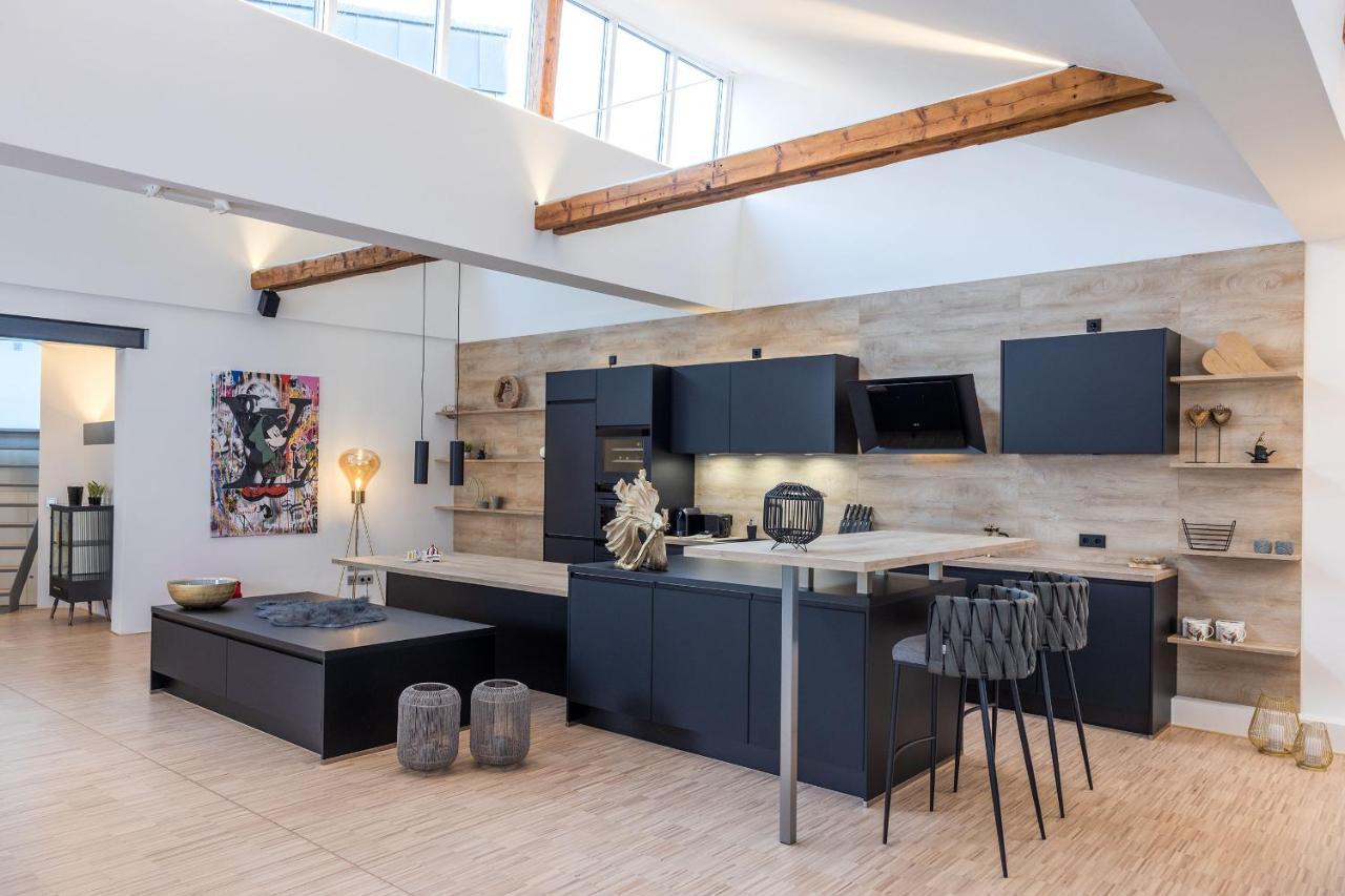 Luxus Wellness Loft - 245Qm - Designwohnen Im Zentrum Gütersloh Exteriér fotografie