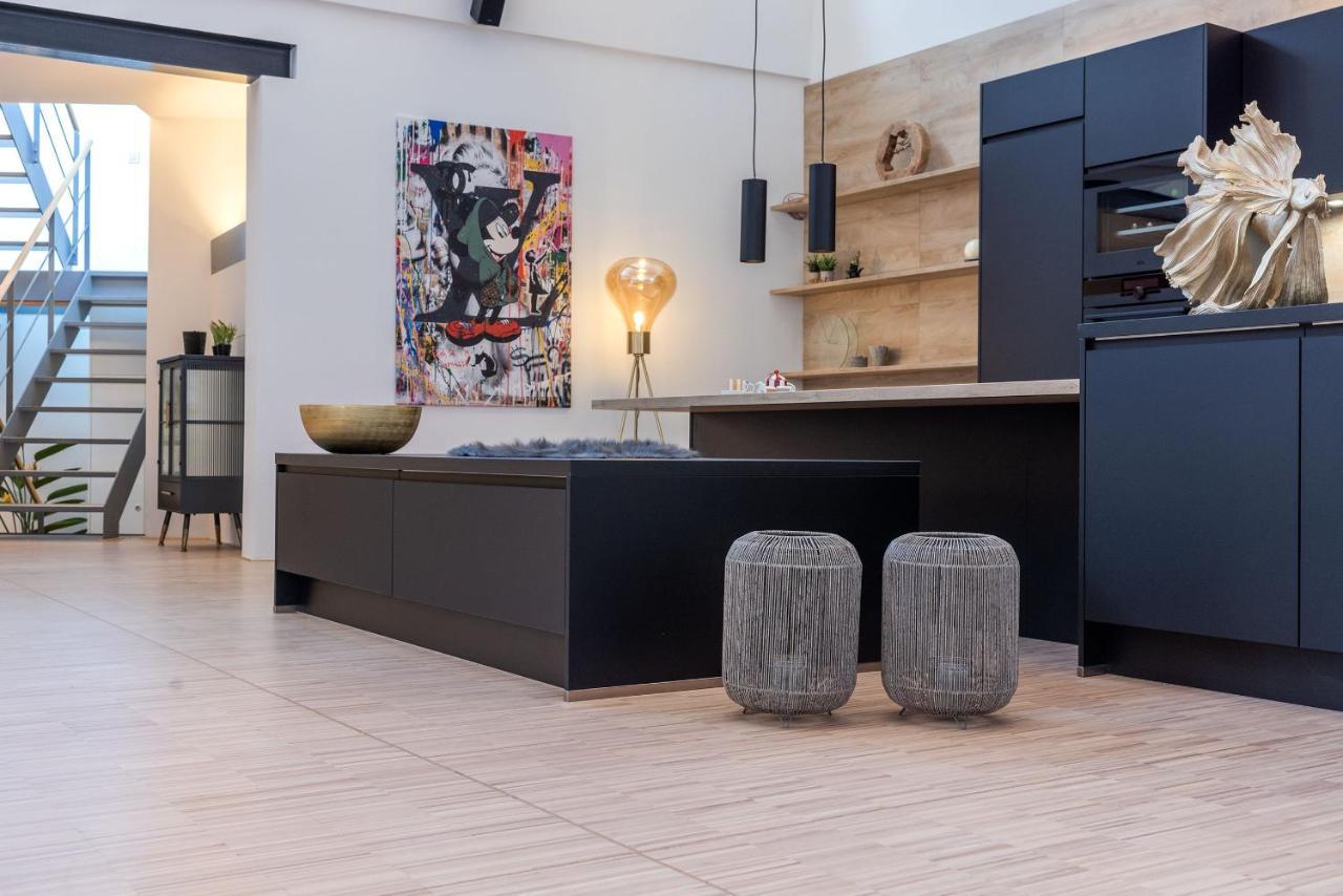 Luxus Wellness Loft - 245Qm - Designwohnen Im Zentrum Gütersloh Exteriér fotografie