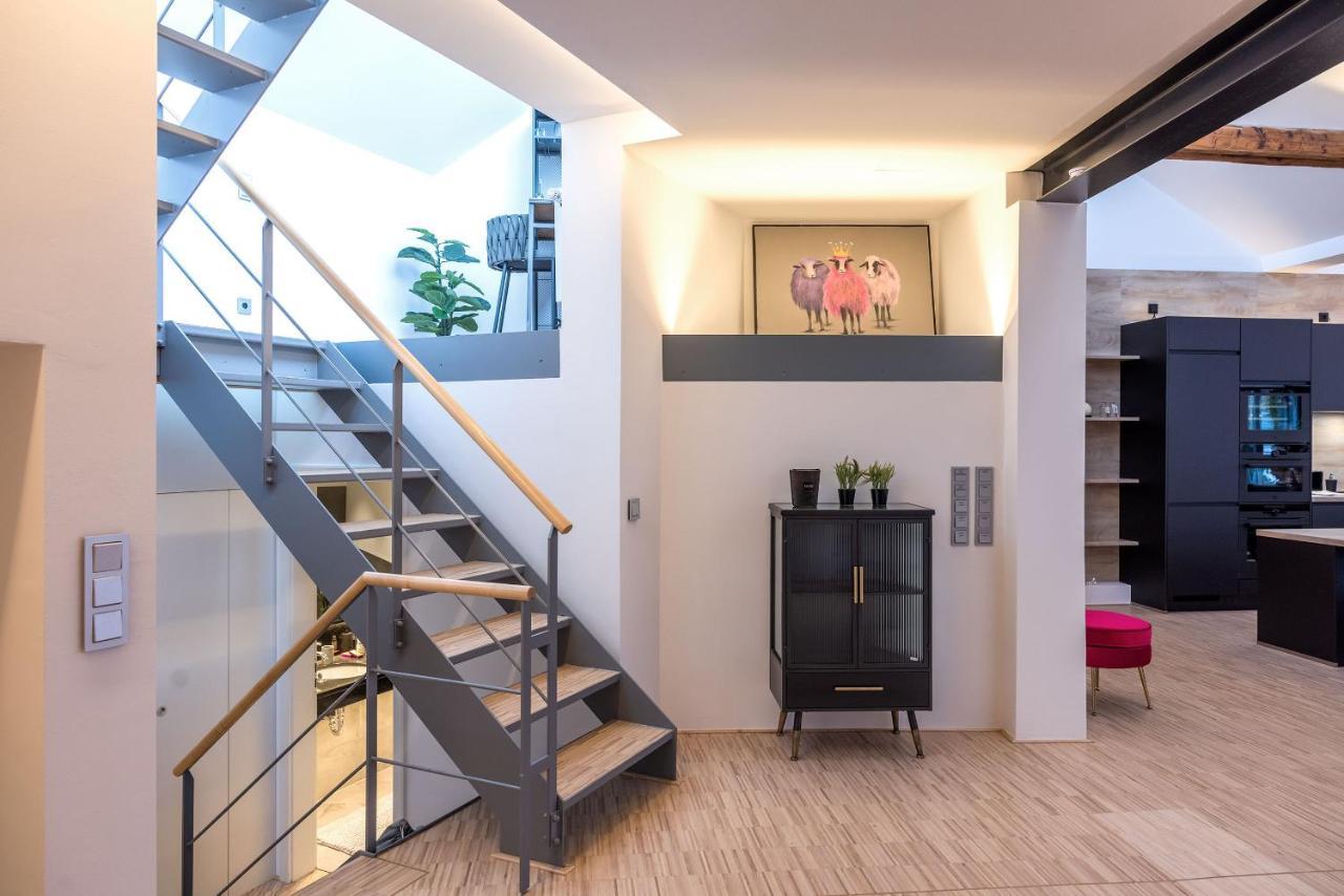 Luxus Wellness Loft - 245Qm - Designwohnen Im Zentrum Gütersloh Exteriér fotografie