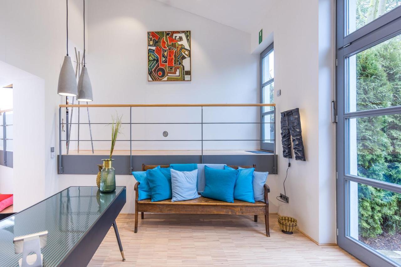 Luxus Wellness Loft - 245Qm - Designwohnen Im Zentrum Gütersloh Exteriér fotografie