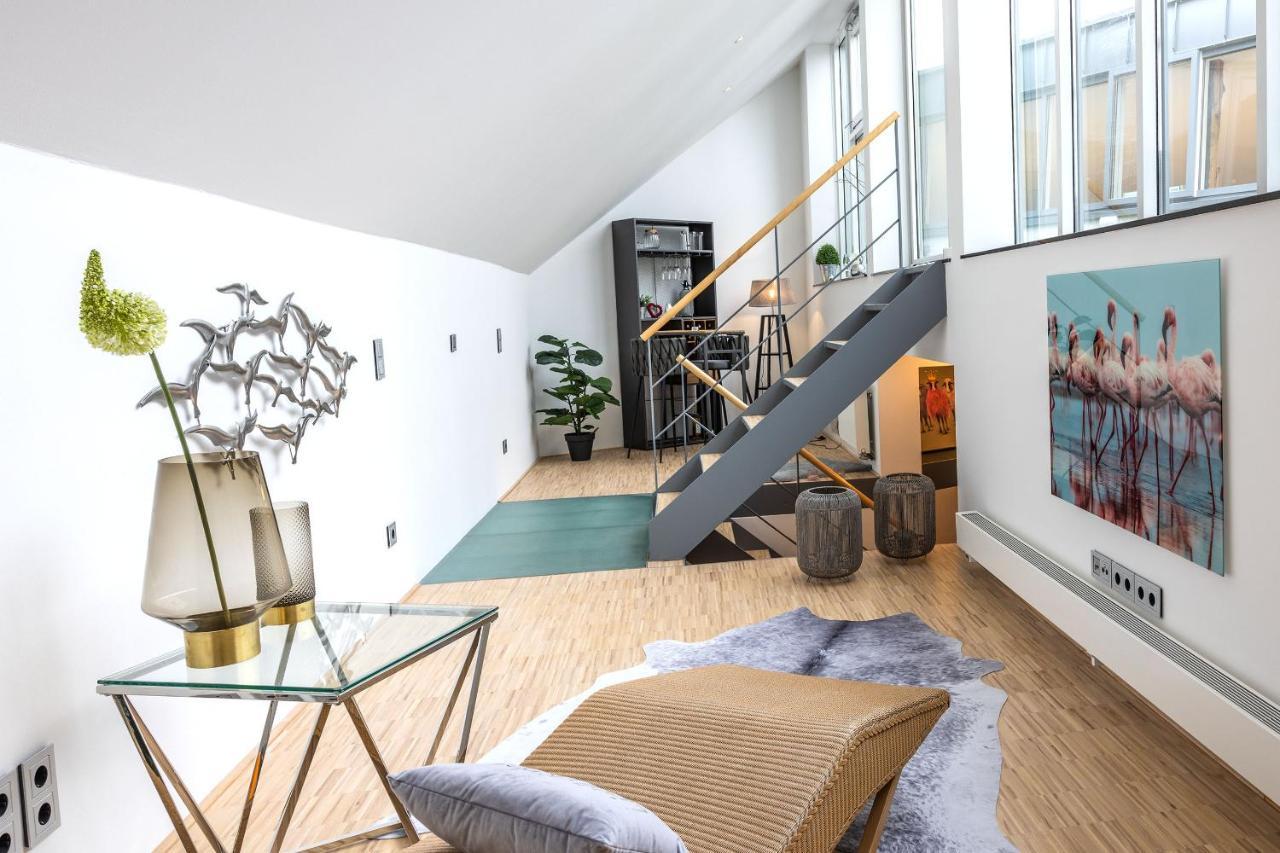 Luxus Wellness Loft - 245Qm - Designwohnen Im Zentrum Gütersloh Exteriér fotografie